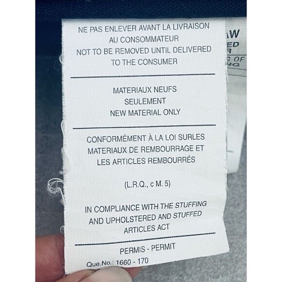 VTG Bald Eagle Tapestry Throw Pillow 18x18 USA Made Winter Wildlife Decor - Picture 6 of 8